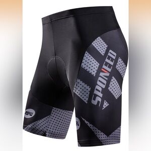 Sponeed Men’s Padded Cycling Shorts